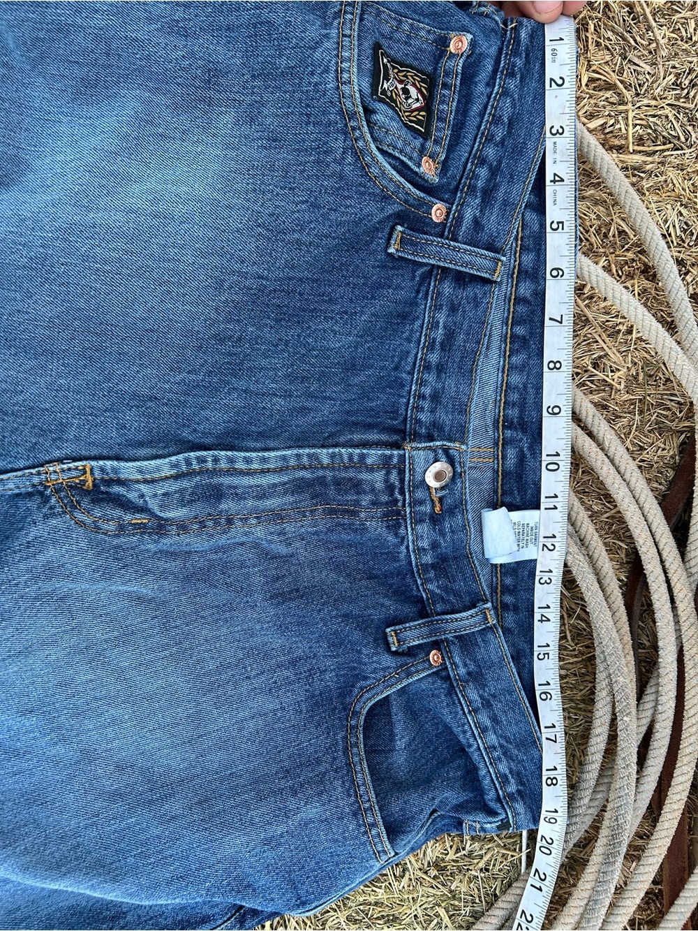 Cinch Men’s Relaxed black label Jeans 38x32 - Picture 6 of 8